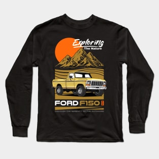 Vintage F150 Pickup Car Long Sleeve T-Shirt